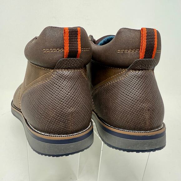 Nunn Bush Chuka Hiker Boots Brand New In Box Mens 8 1/2 Brown Cognac S-1533 - Picture 9 of 16